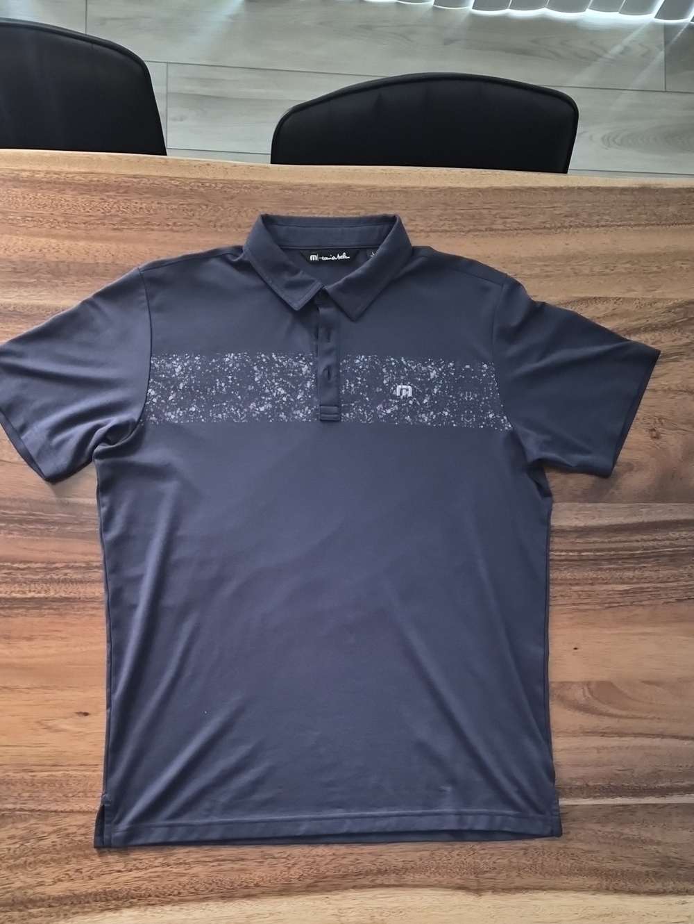 Travis Mathew Navy Polo Mens Large